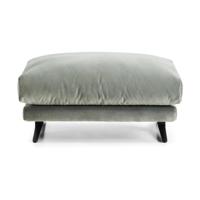 Kave Home Veliro hocker fluweel Groen - thumbnail