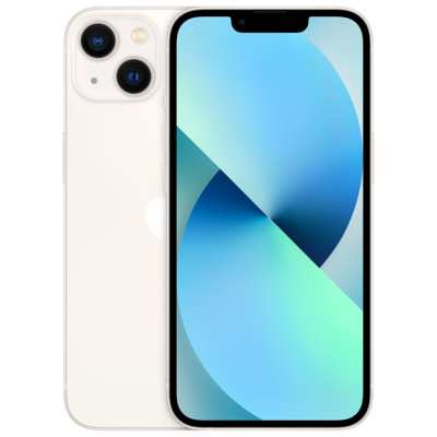 Refurbished iPhone 13 128 GB Wit Als nieuw Refurbished iPhone 13 128 GB Wit Als nieuw