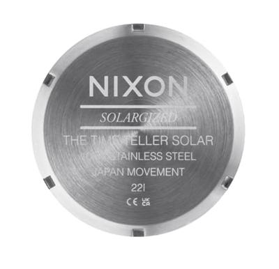 Nixon A1369-5201 Zilverkleurig Heren horloge