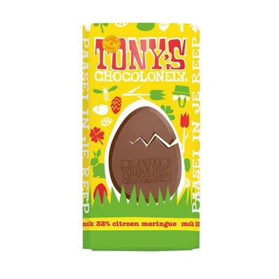 Chocolade tony's paasreep melk citroen meringue | 15 stuks
