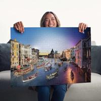 Ravensburger legpuzzel venetie van dag naar nacht - 1000st. - thumbnail