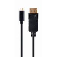Gembird USB-C naar DisplayPort adapter, 4K, 15 cm, zwart - thumbnail