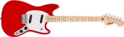 Squier Sonic Mustang MN Torino Red elektrische gitaar