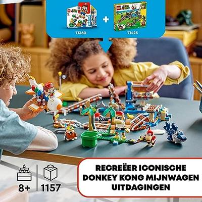 Lego Super Mario 71425 Uitbreidingsset Diddy Kongs Mijnwagenrit - thumbnail