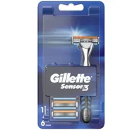 Gillette Gillette Sensor3 Scheersysteem incl - 6 Mesjes - thumbnail