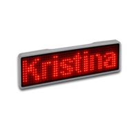 Shenzhen LeSun LED-naamplaatje Rood 44 x 11 Pixel (b x h x d) 93 x 30 x 6 mm 125906 - thumbnail