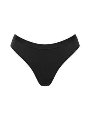 2-pack dames high leg slip Go Casual - Biologisch katoenen hoog opgesneden dames onderbroek - Milieuvriendelijke slips dames