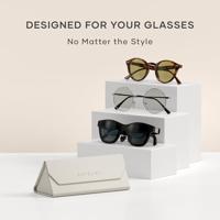 Satechi FindAll vegan-lederen brillenkoker met FindMy - Sand - thumbnail