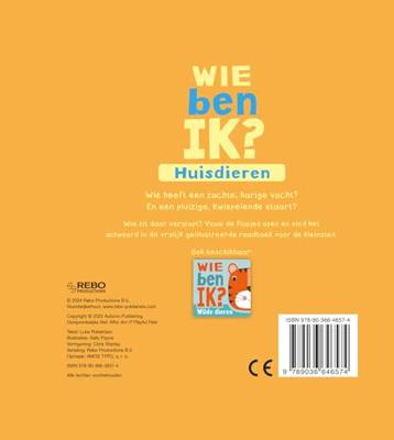 Wie ben ik? Huisdieren