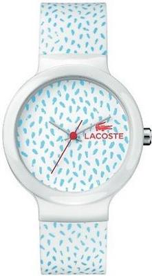 Lacoste horlogeband 2020096 / LC-46-4-47-2576 Rubber Blauw 14mm Lacoste horlogeband 2020096 / LC-46-4-47-2576 Rubber Blauw 14mm