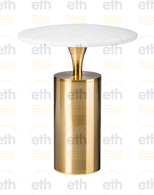 ETH Design tafellampjeJazz goud met wit - 05-TL3235-3112