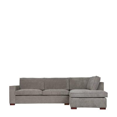 WOOOD Hoekbank 'Thomas' Rechts, kleur Groengrijs