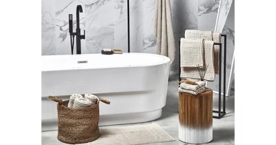 Beliani Areora Handdoek Set Van 11 Katoen 100 X 150 Cm