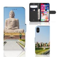 Apple iPhone X | Xs | Flip Cover | Boeddha - thumbnail