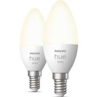 Philips Lichtbron kaars Hue - E14 - 6W - White set van 2 929003021102 - thumbnail