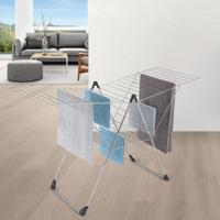 Metaltex Vento Droogrek 30 m Lijn 110x177x67 cm Zilver/Zwart - thumbnail