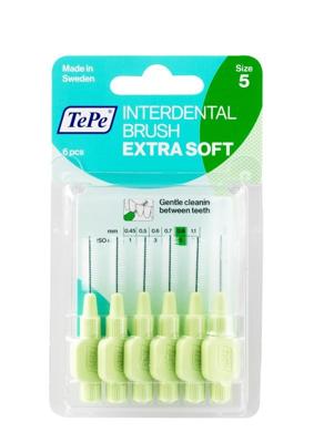 TePe Interdentale Rager Extra Soft Groen 0,8mm TePe Interdentale Rager Extra Soft Groen 0,8mm