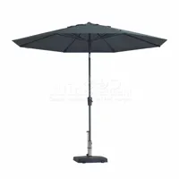 Madison parasol paros ll 300cm grey - thumbnail