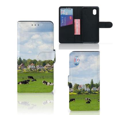 Alcatel 1B (2020) | Telefoonhoesje | Met pasjeshouder | Koeien Alcatel 1B (2020) | Telefoonhoesje | Met pasjeshouder | Koeien