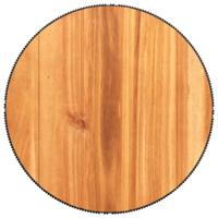 Salontafel met draad 45x44 cm massief acaciahout - thumbnail