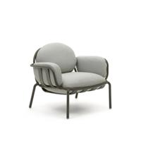 Kave Home Outdoor Fauteuil 'Joncols' kleur Grijs/Groen - thumbnail