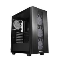 Chieftec GS-02B-OP Midi-tower PC-behuizing Zwart - thumbnail
