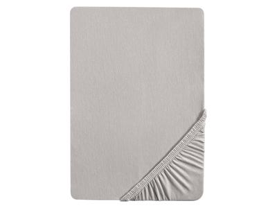 Biberna Jersey hoeslaken (Grijs, 90-100 x 200 cm) Biberna Jersey hoeslaken (Grijs, 90-100 x 200 cm)
