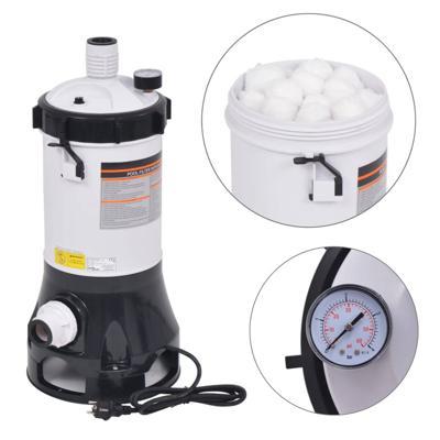 VidaXL Zwembadfilterpomp voor zwembaden 185 w 4,4 m³/u