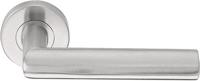 Formani Basics LB8 deurkruk geveerd op rozet - mat RVS - thumbnail