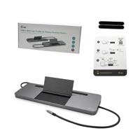 i-tec USB-C Metal Ergonomic 4K 3x Display dockingstation - thumbnail