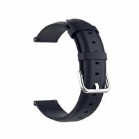 Garmin Vivoactive 4 / 4L - Classic leren bandje - Donkerblauw - leather - thumbnail