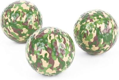 Camouflage golfballen (set van 3) Camouflage golfballen (set van 3)