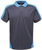 Ragetta RG1740 Contrast Coolweave Polo - Navy/New Royal - XXL - thumbnail
