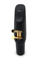 D&apos;Addario Woodwinds HBS2G H-Ligature & Cap voor bariton saxofoon (Hard rubber, Gold) - thumbnail