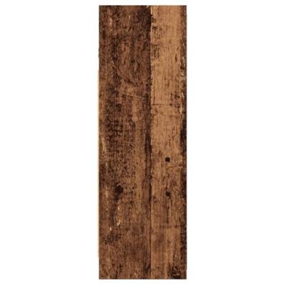 Badkamerspiegelkast 62,5x20,5x64cm bewerkt hout oud houtkleurig