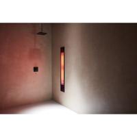 Sunshower Pure XL 2.0 Black Infrarood Inbouwapparaat 19.9x123.8x10 cm Aluminium Zwart - thumbnail