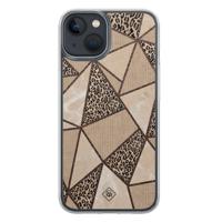 iPhone 13 mini hybride hoesje - Leopard abstract - thumbnail