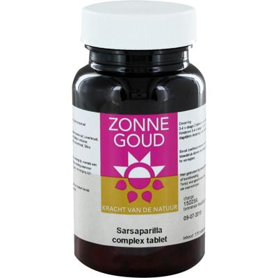 Zonnegoud Sarsaparilla Complex Tabletten