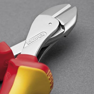 Knipex Zijsnijtang | X-Cut | verchroomd | 160 mm | VDE | 7306160 - 7306160 - thumbnail