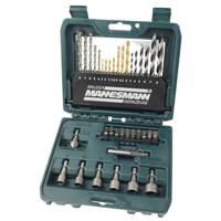 Brüder Mannesmann Bit- dop- en boorset 36 dlg (Hobby) - 54336 - thumbnail