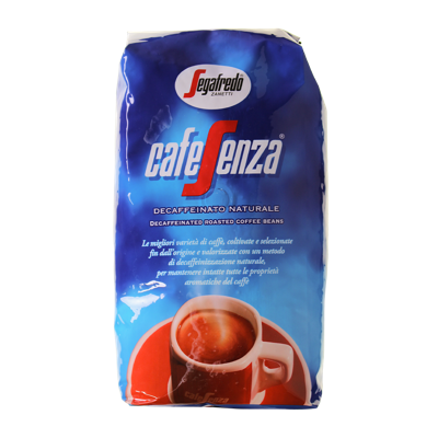 Segafredo CafeSenza Cafeïnevrij - Koffiebonen 1 KG Segafredo CafeSenza Cafeïnevrij - Koffiebonen 1 KG