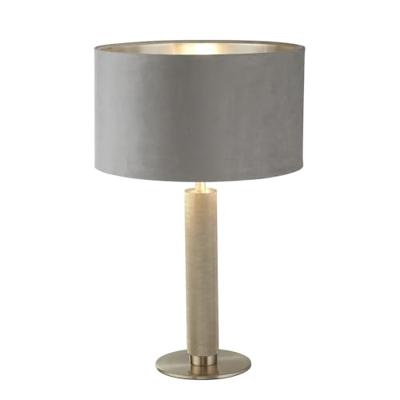 Searchlight Gouden tafellampLondon met grijze kap - EU65721GY