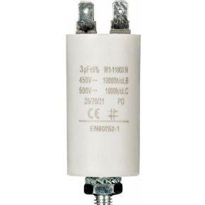 Fixapart W1-11003N Condensator 3.0 uf / 450 V + Aarde