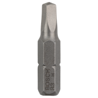 Bosch Accessoires 3X Bit Extra-Hard 4Kant 1/4" 25 - 2608521110 - thumbnail