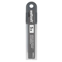 Wolfcraft abbrechklingen | 18mm | pro-sharp zwart | 5 stuks - 4208000 - thumbnail