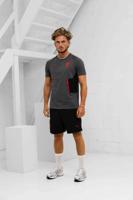 PUMA AC Milan Pumatech T-Shirt 2025-2026 Grijs Rood Zwart - thumbnail