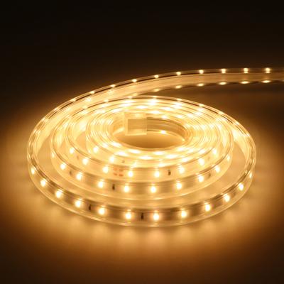 Glow60 LED Strip 2 meter - IP65 waterdicht - Dimbaar - Buiten & Binnen - 60 LEDs/m - 11 Watt 1020 lumen - SMD 2835 - 3000K warm wit - Inkortbaar per meter