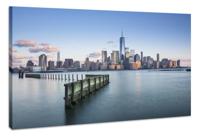 Schilderij - New York City, USA, Skyline, Premium Print, Wanddecoratie - thumbnail