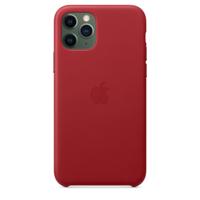 Apple leather case iPhone 11 Pro red - thumbnail