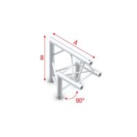 MILOS Milos Pro-30 Triangle F Truss - Corner apex up 90 - thumbnail